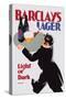 Barclay's Lager: Light or Dark-Tom Purvis-Stretched Canvas