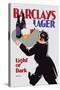 Barclay's Lager: Light or Dark-Tom Purvis-Stretched Canvas