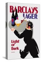 Barclay's Lager: Light or Dark-Tom Purvis-Stretched Canvas