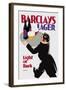 Barclay's Lager: Light or Dark-Tom Purvis-Framed Art Print