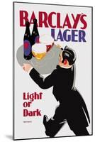 Barclay's Lager: Light or Dark-Tom Purvis-Mounted Art Print