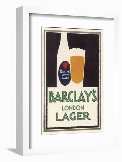 Barclay's London Lager-null-Framed Photographic Print