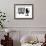 Barcode-Banksy-Framed Giclee Print displayed on a wall