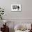 Barcode-Banksy-Mounted Giclee Print displayed on a wall