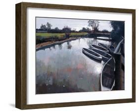 Barcombe Mills, Sussex, 2007-Peter Wilson-Framed Giclee Print