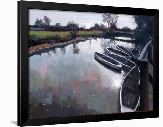 Barcombe Mills, Sussex, 2007-Peter Wilson-Framed Giclee Print