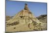 Bardenas desert landscape, Navarre, Spain-Loic Poidevin-Mounted Photographic Print