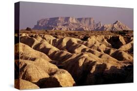 Bardenas Reales - Landscape - Basque Country, Spain-Markus Bassler-Stretched Canvas