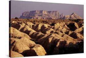 Bardenas Reales - Landscape - Basque Country, Spain-Markus Bassler-Stretched Canvas