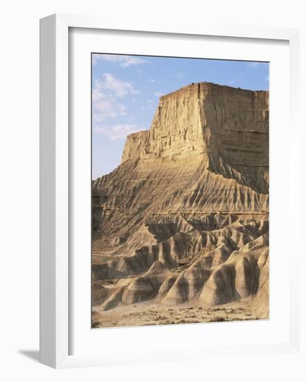 Bardenas Reales National Park, Navarre, Spain-Juan Manuel Borrero-Framed Photographic Print