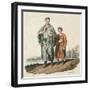 Bardic Scholars Ca 600-Charles Hamilton Smith-Framed Art Print