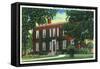 Bardstown, Kentucky - Exterior View of "My Old Kentucky Home" on Federal Hill, c.1939-Lantern Press-Framed Stretched Canvas