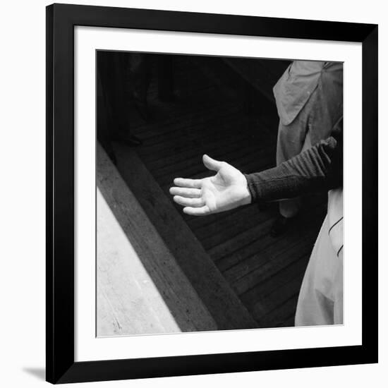 Bare Hand of Baseball Player Ted Williams-Ralph Morse-Framed Premium Photographic Print