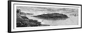 Bare Island, Botany Bay, New South Wales, Australia, 1886-W Macleod-Framed Giclee Print