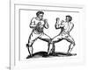 Bare-Knuckle Boxing, C18th Century-null-Framed Giclee Print