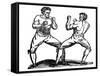 Bare-Knuckle Boxing, C18th Century-null-Framed Stretched Canvas