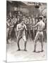 Bare-Knuckle Boxing in the 19th Century. Aka Bare-Knuckle, Prizefighting, or Fisticuffs, it Was…-null-Mounted Giclee Print