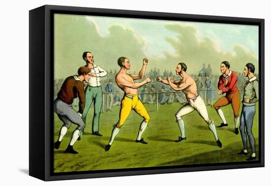 Bare-knuckle boxing-Henry Thomas Alken-Framed Stretched Canvas