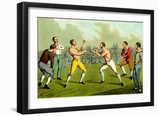 Bare-knuckle boxing-Henry Thomas Alken-Framed Giclee Print