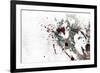 Bare my teeth-Alex Cherry-Framed Art Print