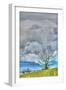 Bare Tree Vertical-Robert Goldwitz-Framed Photographic Print