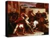 Bareback Horse Race, Rome C.1817-Théodore Géricault-Stretched Canvas