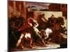 Bareback Horse Race, Rome C.1817-Théodore Géricault-Mounted Giclee Print