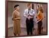 BAREFOOT IN THE PARK, 1967 directed by GENE SACHS Mildred Natwick, Robert Redford and Jane Fonda (p-null-Framed Photo