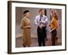 BAREFOOT IN THE PARK, 1967 directed by GENE SACHS Mildred Natwick, Robert Redford and Jane Fonda (p-null-Framed Photo