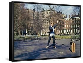 BAREFOOT IN THE PARK, 1967 directed by GENE SACHS Robert Redford (photo)-null-Framed Stretched Canvas