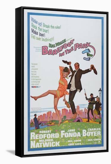 Barefoot in the Park, 1967-null-Framed Stretched Canvas