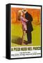 Barefoot in the Park, Italian Movie Poster, 1967-null-Framed Stretched Canvas