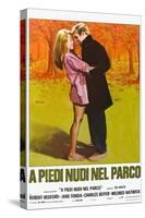 Barefoot in the Park, Italian Movie Poster, 1967-null-Stretched Canvas