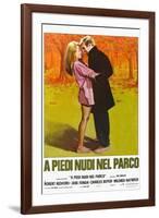 Barefoot in the Park, Italian Movie Poster, 1967-null-Framed Art Print