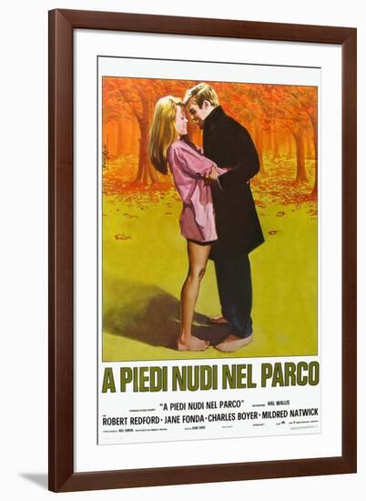 Barefoot in the Park, Italian Movie Poster, 1967-null-Framed Art Print