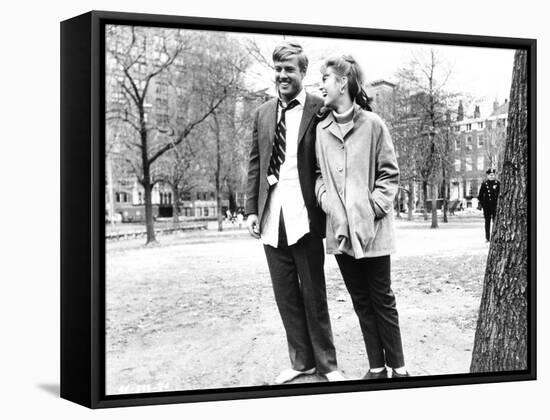Barefoot in the Park, Robert Redford, Jane Fonda, 1967-null-Framed Stretched Canvas