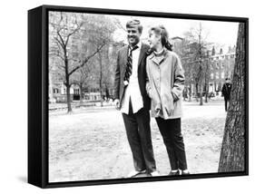 Barefoot in the Park, Robert Redford, Jane Fonda, 1967-null-Framed Stretched Canvas