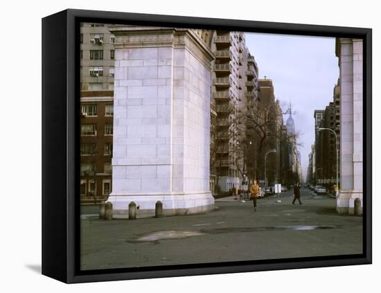 Barefoot in the Park-null-Framed Stretched Canvas