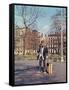 Barefoot in the Park-null-Framed Stretched Canvas