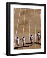 Barefoot Runners Wearing Tunics-null-Framed Photographic Print