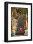 Barefooted Buddhist Monks in Chiang Mai Thailand-10 FACE-Framed Photographic Print