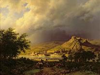 View over Heidelberg, 1837-Barend Cornelis Koekkoek-Giclee Print