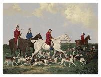 Earl of Derby's Stag Hounds-Barenger-Art Print