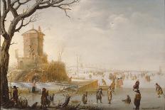 Winter Landscape-Barent Avercamp-Giclee Print