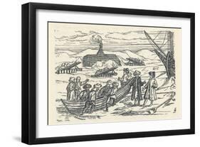 Barents in the Arctic: Hut Wherein We Wintered, 1912-Gerrit de Veer-Framed Giclee Print