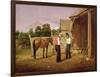 Bargaining for a Horse, 1835-William Sidney Mount-Framed Giclee Print