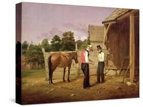 Bargaining for a Horse, 1835-William Sidney Mount-Stretched Canvas