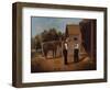 Bargaining for a Horse, 1850-1855-Horace Bundy-Framed Giclee Print