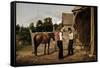 Bargaining for a Horse-William Sidney Mount-Framed Stretched Canvas