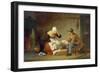 Bargaining (The Christmas Turkey) C.1858-Francis William Edmonds-Framed Giclee Print